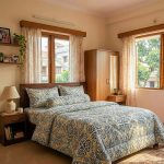 Finest Quality King Size Luxury Comforter (7 X 7.5 Feet) – Feather Touch Padding – Green