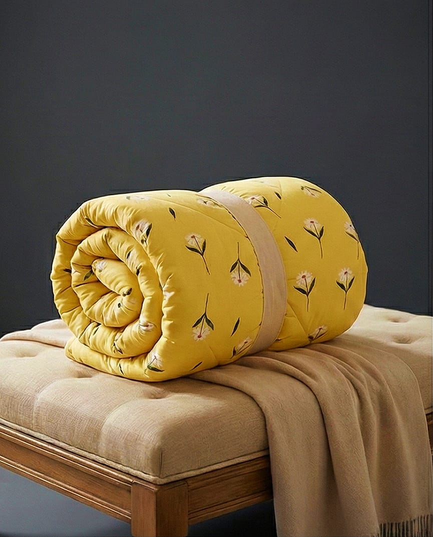 Yellow Blossom comforter