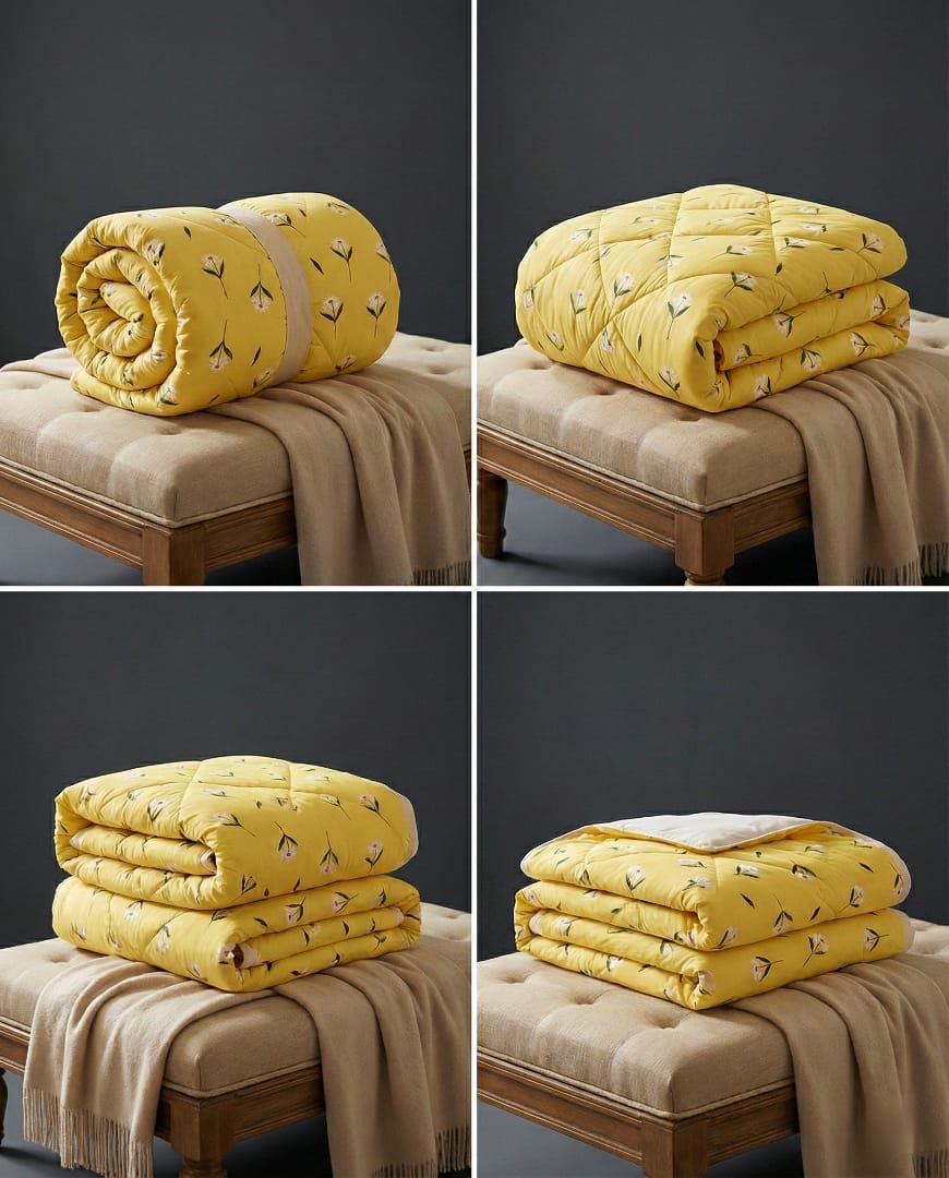 Yellow Blossom comforter group