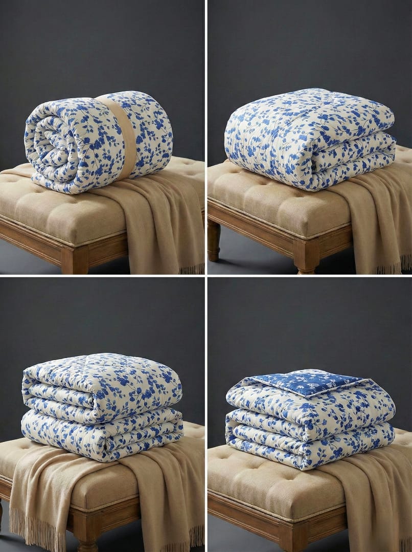 Blue Blossom Comforter Group